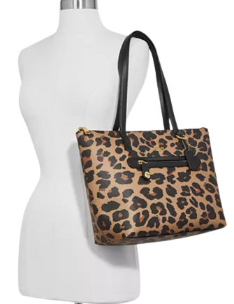 Coach Leopard Print Taylor Tote