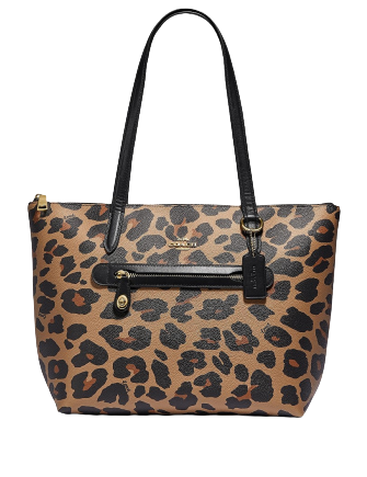 Coach Leopard Print Taylor Tote