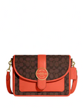 Coach Lonnie Crossbody In Signature Jacquard