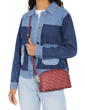 Coach Madi Crossbody With Coach Monogram Print