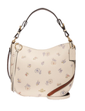 Coach Meadow Prairie Print Sutton Leather Hobo