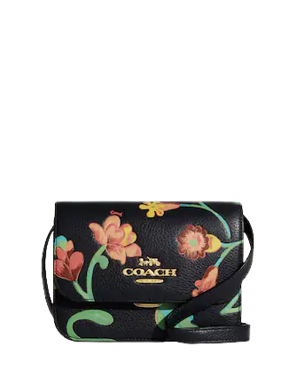 Coach Mini Brynn Crossbody With Dreamy Land Floral Print