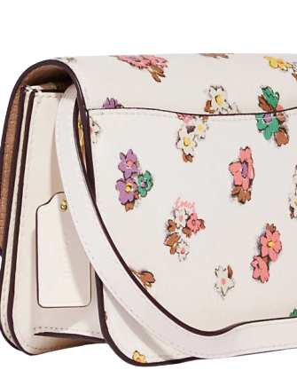 Coach Mini Brynn Crossbody With Spaced Floral Field Print
