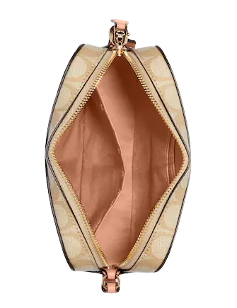 Coach Mini Camera Bag In Signature Canvas