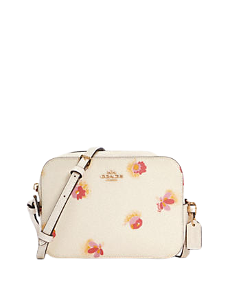 Coach Mini Camera Bag With Pop Floral Print