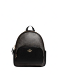 Coach Mini Court Backpack In Signature Canvas
