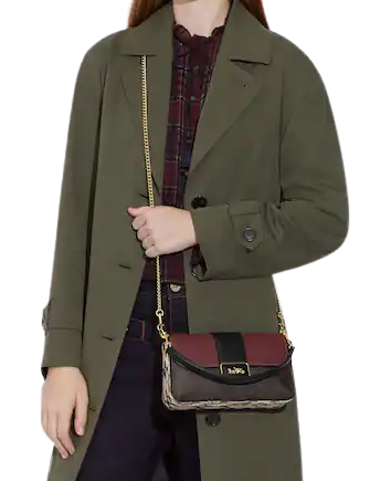 Coach Mini Grace Crossbody In Signature Canvas