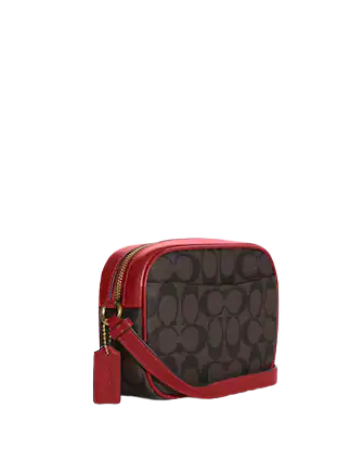 Coach Mini Jamie Camera Bag In Signature Canvas
