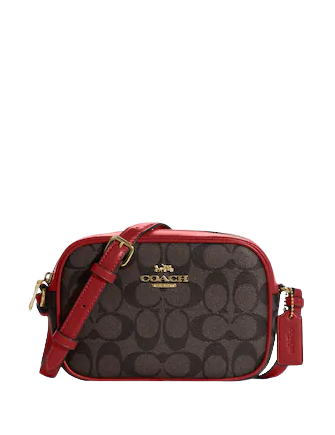 Coach Mini Jamie Camera Bag In Signature Canvas