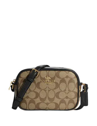 Coach Mini Jamie Camera Bag In Signature Canvas