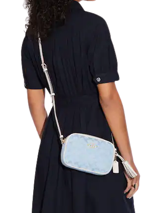 Coach Mini Jamie Camera Bag In Signature Chambray
