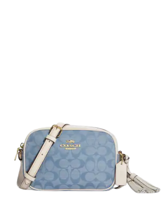Coach Mini Jamie Camera Bag In Signature Chambray