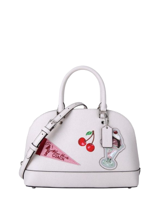 Coach Mini Sierra Satchel American Dreaming in Crossgrain Leather