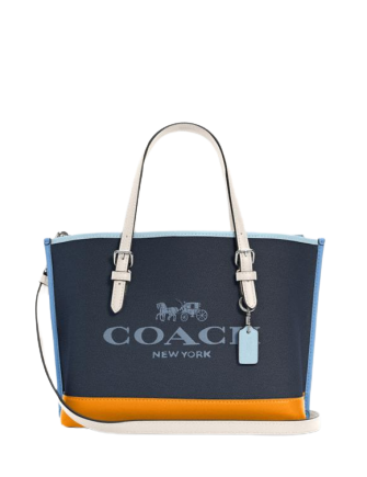 Coach Mollie Tote 25 In Colorblock