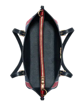 Coach Mollie Tote 25 In Signature Jacquard With Stripes