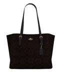 Coach Mollie Tote In Signature Canvas