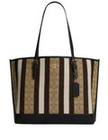 Coach Mollie Tote In Signature Jacquard With Stripes
