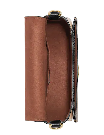 Coach Morgan Saddle Bag In Colorblock Signature Canvas
