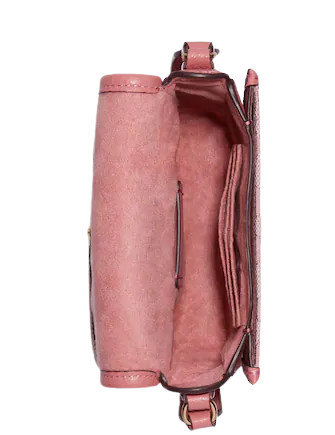 Coach North South Lonnie Crossbody In Signature Jacquard