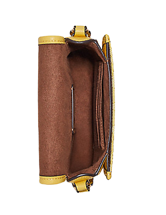 Coach North South Lonnie Crossbody In Signature Jacquard