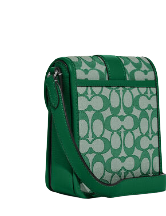 Coach North South Lonnie Crossbody In Signature Jacquard