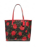 Coach Reversible City Tote in Camo Signature Print