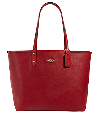 Coach Reversible City Tote With Americana Star Print