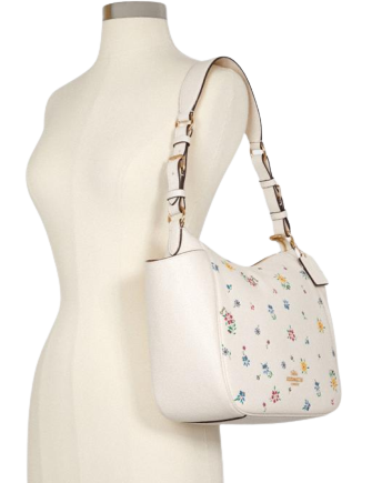 Coach Rori Shoulder Bag With Wild Meadow Print
