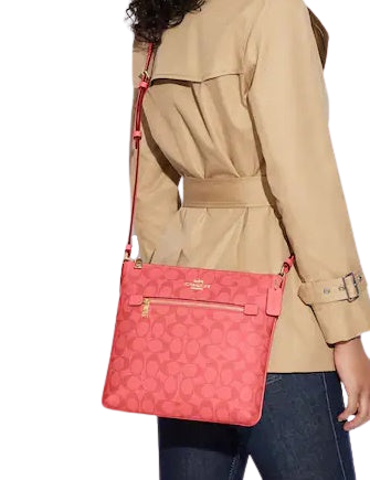 Coach Rowan File Bag In Signature Canvas