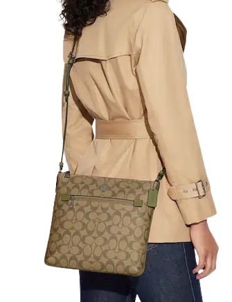 Coach Rowan File Bag In Signature Canvas