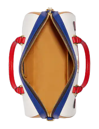 Coach Rowan Satchel In Colorblock Signature Canvas