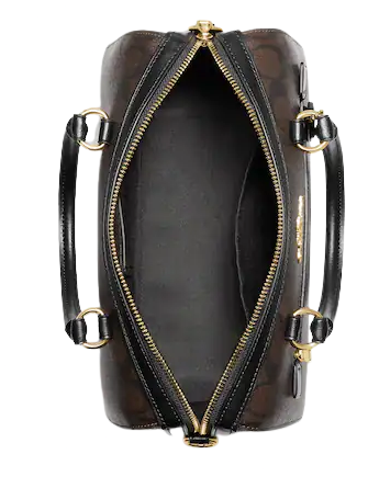 Coach Rowan Satchel In Signature Canvas