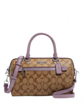 Coach Rowan Satchel In Signature Canvas