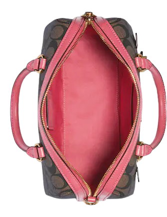 Coach Rowan Satchel In Signature Canvas
