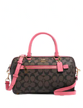 Coach Rowan Satchel In Signature Canvas