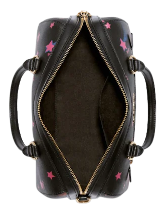 Coach Rowan Satchel With Disco Star Print