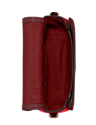 Coach Saddle In Colorblock With Horse And Carriage
