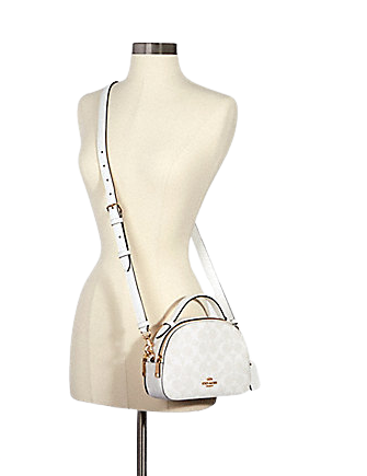 Coach Serena Satchel In Signature Canvas