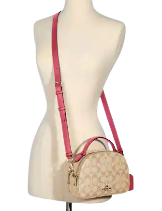 Coach Serena Satchel In Signature Canvas
