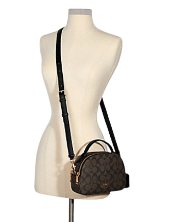 Coach Serena Satchel In Signature Canvas