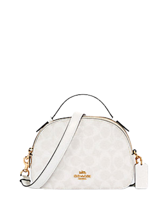 Coach Serena Satchel In Signature Canvas