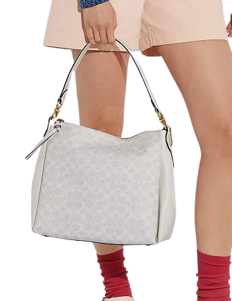 Coach Shay Signature Shoulder Bag