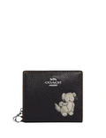 Coach Snap Wallet With Happy Dog