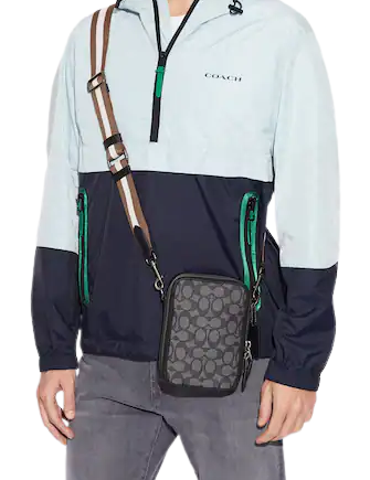 Coach Stanton Crossbody In Signature Jacquard