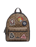 Coach Star Wars X Medium Charlie Backpack in Signature With Patches