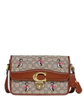 Coach Studio Shoulder Bag In Signature Jacquard With Penguin Motif