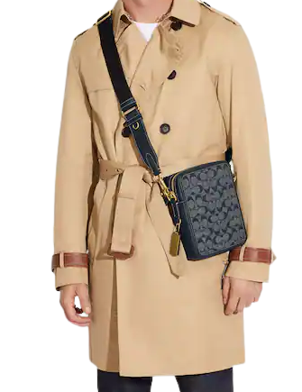 Coach Sullivan Crossbody In Signature Chambray