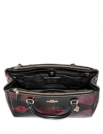 Coach Surrey Carryall With Jumbo Floral Print Satchel