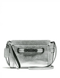 Coach Swagger Wristlet Crossbody in Pebble Leather