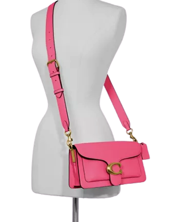 Coach Tabby Leather Shoulder Bag 26